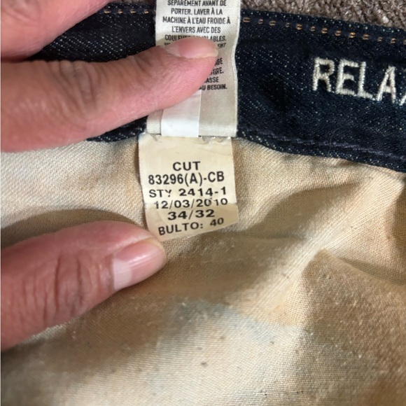 American Eagle Relaxed Jeans Size 34 X 32 - Picture 7 of 8